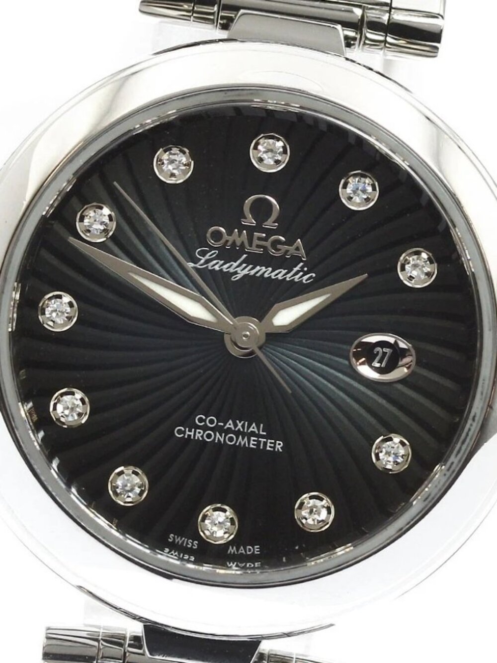 OMEGA De Ville Ladymatic 425.30.34.20.51.001 11P diamond Automatic Ladies
